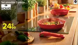 Carrefour Market Set amovible 3 pièces offre