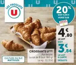 Maximarché Croissants u offre
