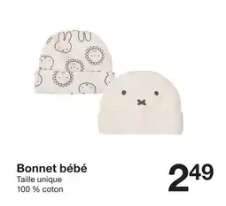 Zeeman Bonnet bébé motif lapin et soleil offre