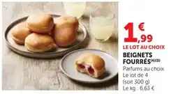 Maximarché Beignets fourrés offre
