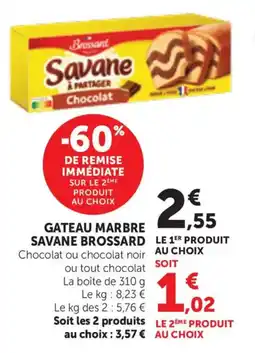Maximarché Gateau marbre savane brossard offre