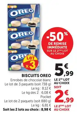 Maximarché Biscuits oreo offre