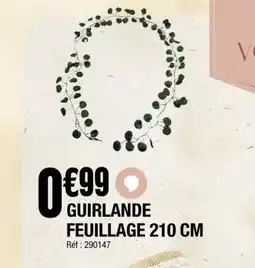 La Foir'Fouille Guirlande feuillage offre