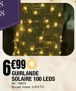 La Foir'Fouille Guirlande solaire 100 leds offre