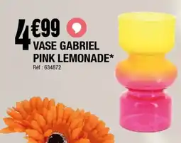 La Foir'Fouille Vase gabriel pink lemonade offre