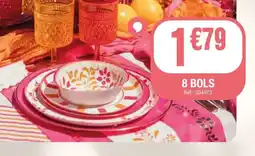 La Foir'Fouille 8 bols offre