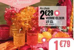 La Foir'Fouille Verre elixir offre