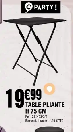 La Foir'Fouille Table pliante offre