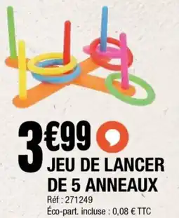 La Foir'Fouille Jeu de lancer de 5 anneaux offre