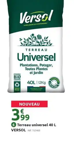Mr Bricolage VERSOL Terreau universel offre