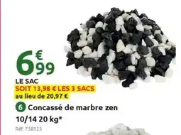 Mr Bricolage Concassé de marbre zen offre