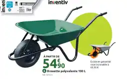 Mr Bricolage Brouette polyvalente offre