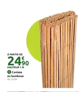 Mr Bricolage Canisse en bambous offre