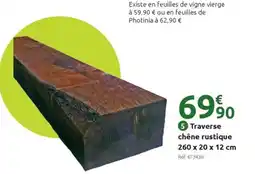 Mr Bricolage Traverse chêne rustique offre