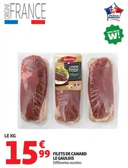 Auchan Supermarché LE GAULOIS Filets de canard offre