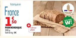 Auchan Supermarché Pain nordique offre