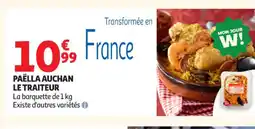 Auchan Supermarché AUCHAN LE CHARCUTIER Paëlla offre