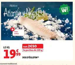 Auchan Supermarché Dos d'églefin offre