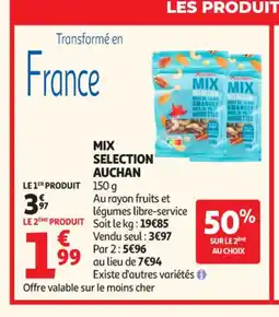 Auchan Supermarché AUCHAN Mix selection offre