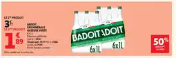 Auchan Supermarché BADOIT Eau minérale gazeuse verte offre