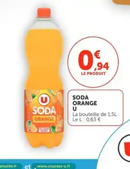 Utile U Soda orange offre