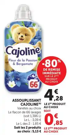 Bi1 CAJOLINE assouplissant offre