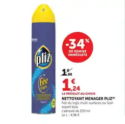 Bi1 PLIZ Nettoyant menager offre