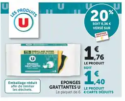 Bi1 U Eponges grattantes offre