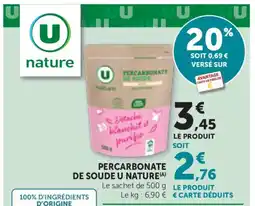 Bi1 Percarbonate de soude u nature offre