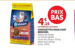 Bi1 BREKKIES Croquettes pour chat offre