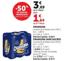 Bi1 ORANGINA offre