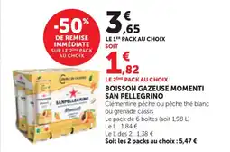 Bi1 SAN PELLEGRINO Boisson gazeuse momenti offre