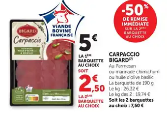Bi1 BIGARD Carpaccio offre