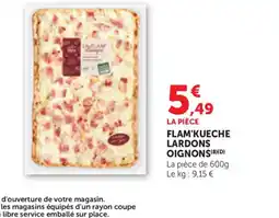 Bi1 Flam'kueche lardons oignons offre
