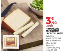 Bi1 Fromage de brebis fumè le castillanu offre