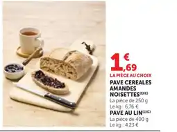 Bi1 Pave cereales amandes noisettes offre