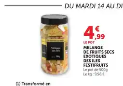 Bi1 Melange de fruits secs exotiques des iles festifruits offre