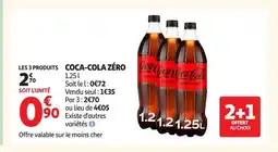 Auchan COCA-COLA Zéro offre