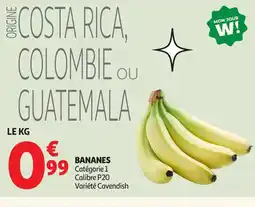 Auchan Bananes offre