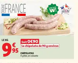 Auchan Chipolatas offre