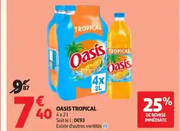 Auchan OASIS Tropical offre