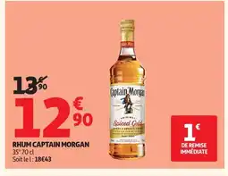 Auchan CAPTAIN MORGAN Rhum offre