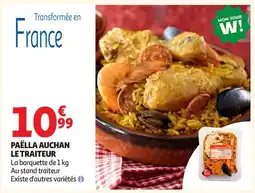 Auchan AUCHAN LE TRAITEUR Paëlla offre