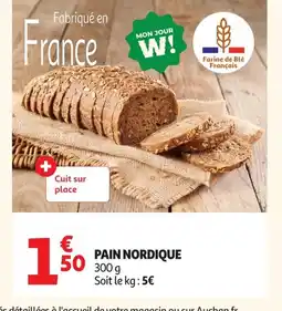 Auchan Pain nordique offre