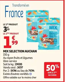 Auchan AUCHAN Mix selection offre