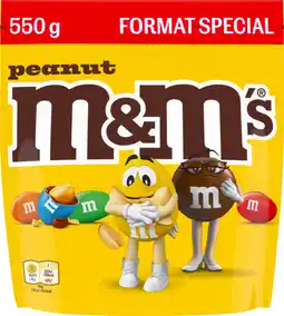 Auchan Mms pochon m&m's peanut family pack offre