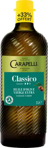 Auchan Carapelli huile d'olive vierge extra carapelli offre