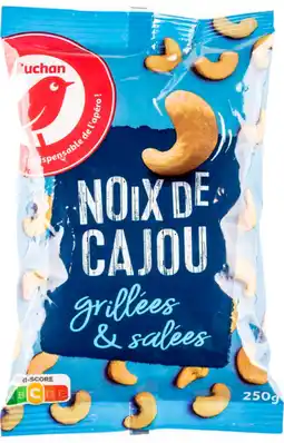 Auchan Auchan noix de cajou grillées et salées auchan offre