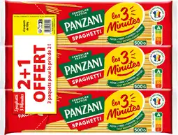 Auchan Panzani spaghetti cuisson rapide panzani offre