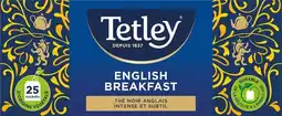 Auchan Tetley thé anglais tetley offre